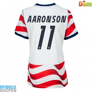 Billiga Förenta stater Brenden Aaronson #11 Hemmatröja Dam VM 2026 Kortärmad